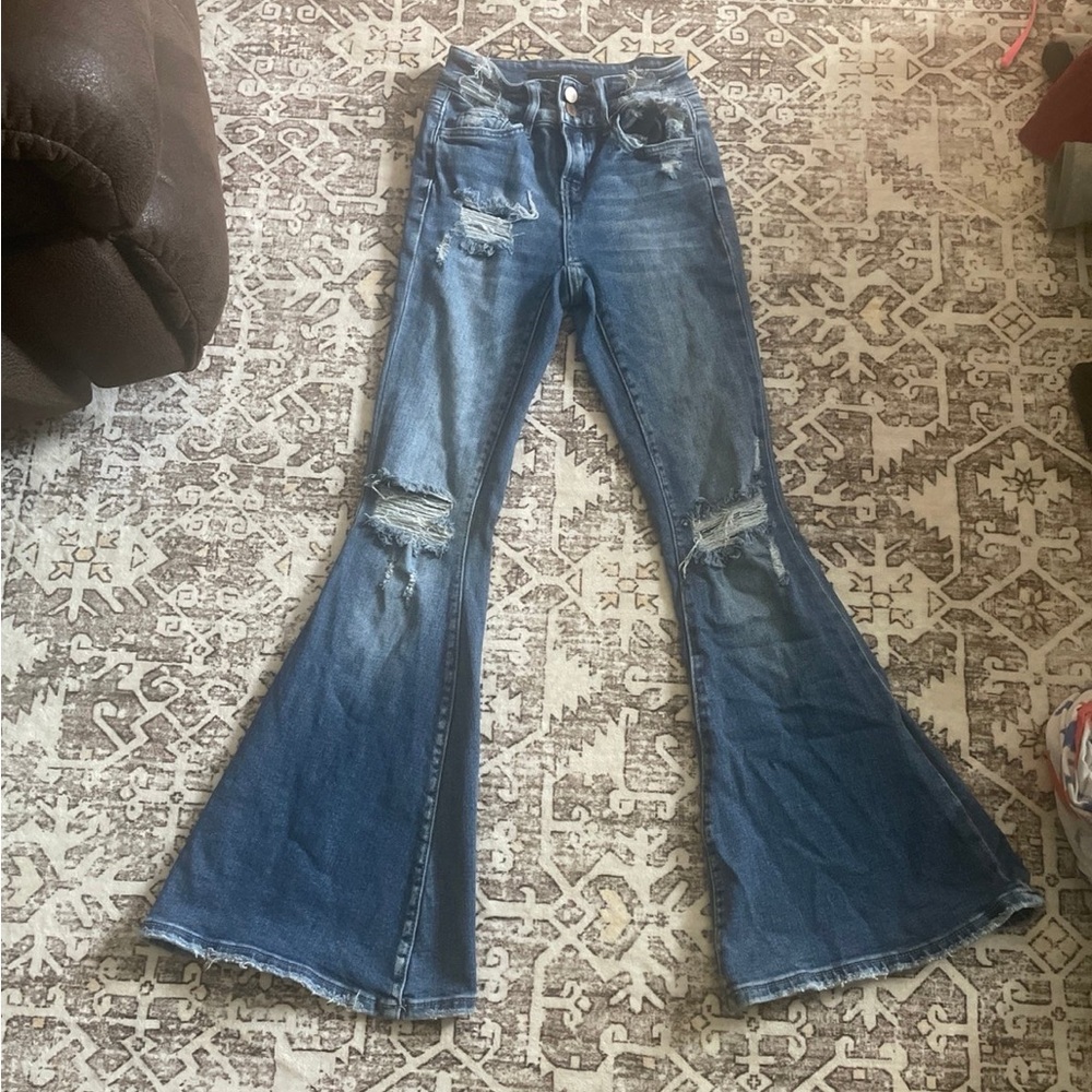 Flying monkey super flare jeans